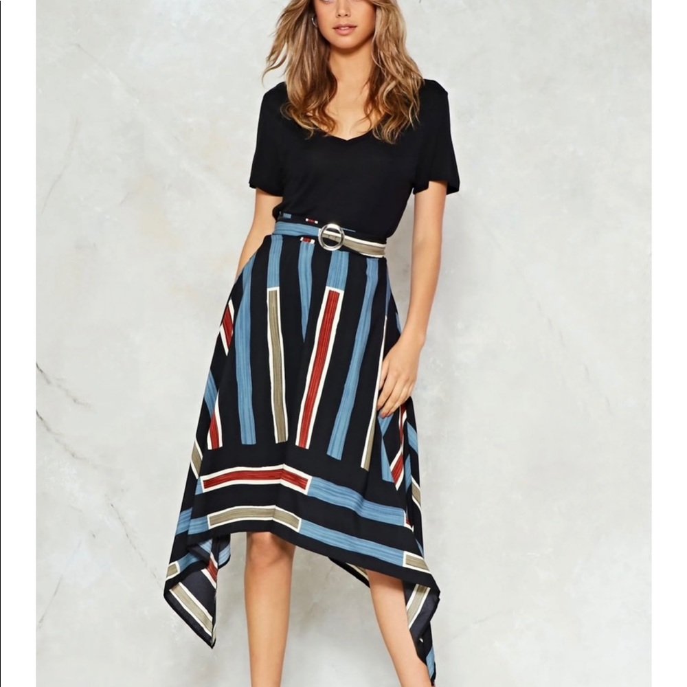 NastyGal High Waisted Skirt
